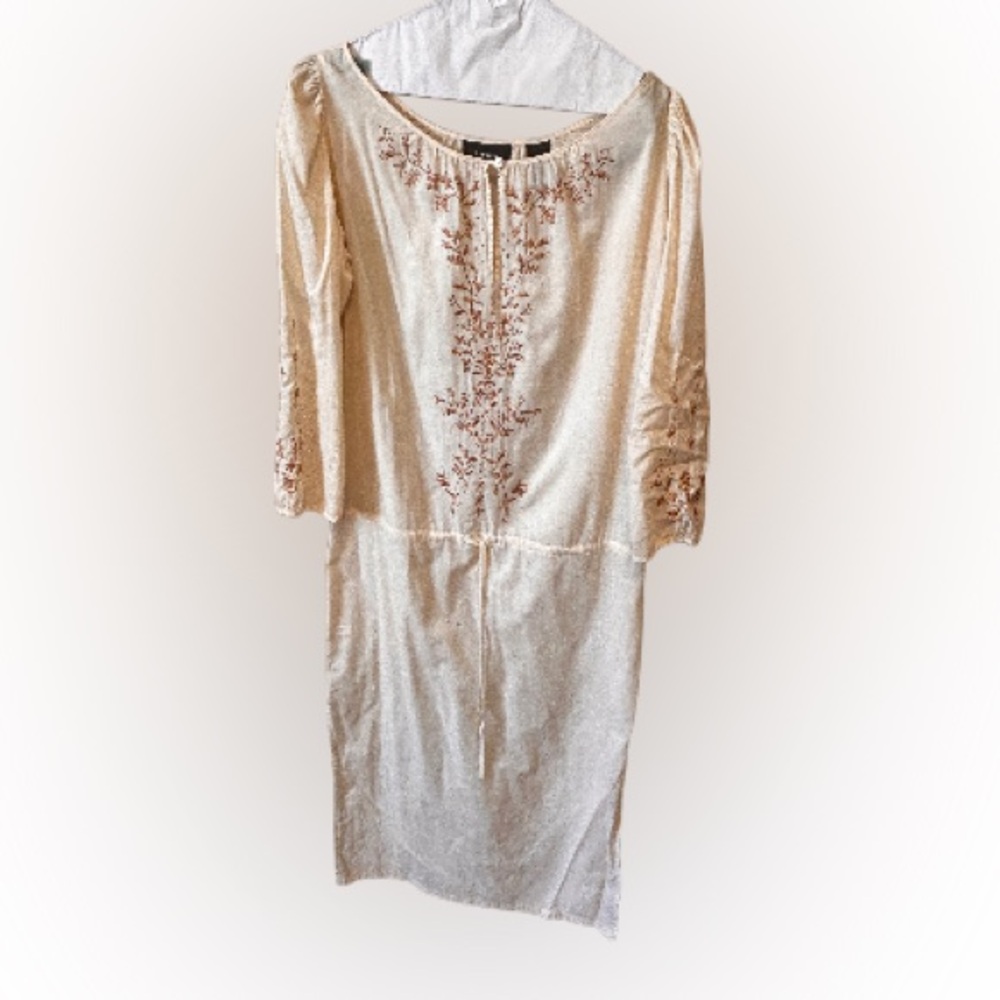 Express Embroidered Midi Dress